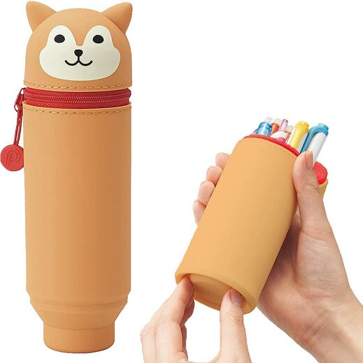 PuniLabo Shiba Dog Stand Up Pen Case